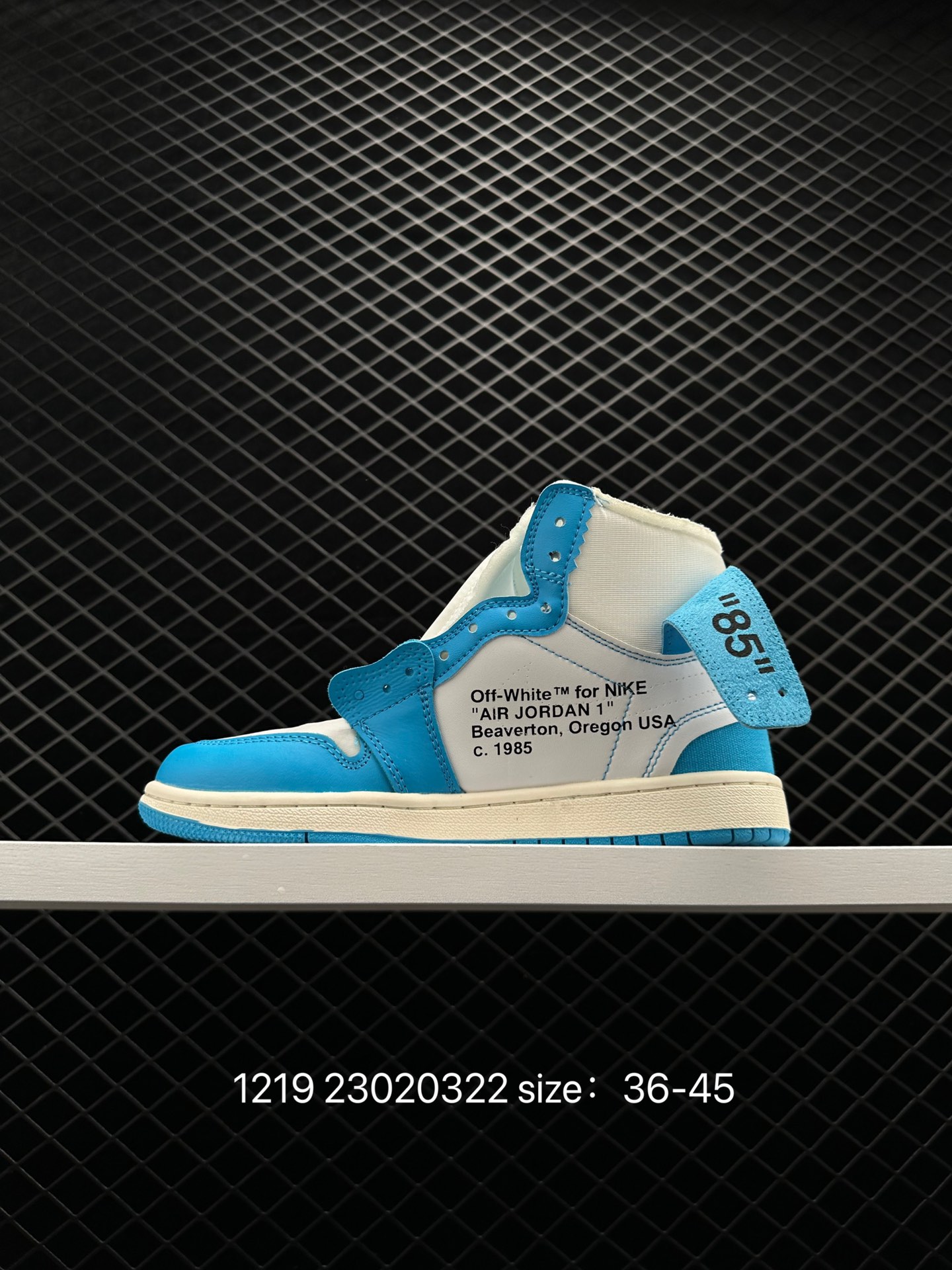 OFF-WHITE x Air Jordan 1 Retro High OG “UNC”